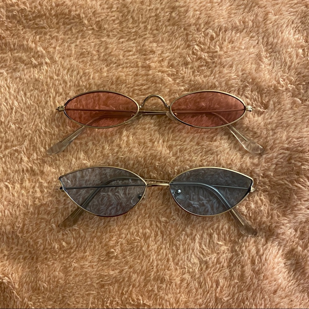 Pink & Blue Sunglasses